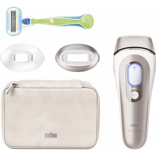 Braun Smart Skin Expert IPL7147 pametni IPL uređaj za uklanjanje dlačica na tijelo, lice, bikini zonu i pazuhe 1 kom