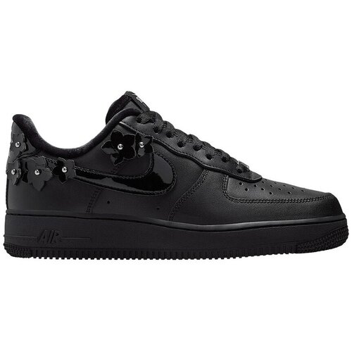 Nike Modne superge Air Force 1 Low &amp;#039;07 Florette Black Off-Noir Women&amp;#039;s Črna Slike