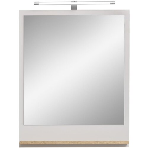 Pelipal Stensko ogledalo z lučjo/s polico 60x74,5 cm Quickset 966 &amp;ndash; Slike