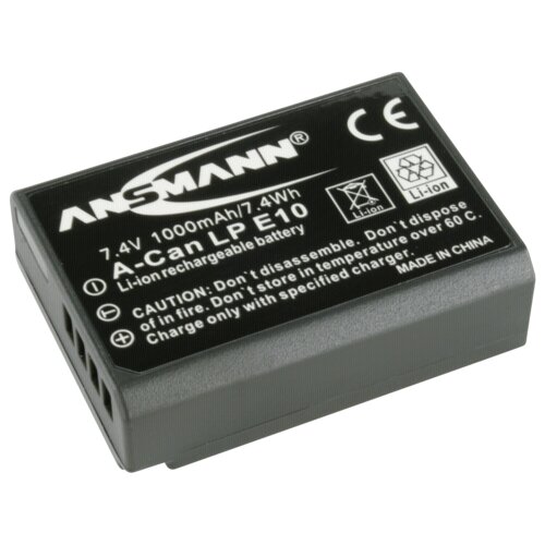 Ansmann A-Can LP E10 Li-Ion baterija &ndash; zamena za Canon LP E10 Cene