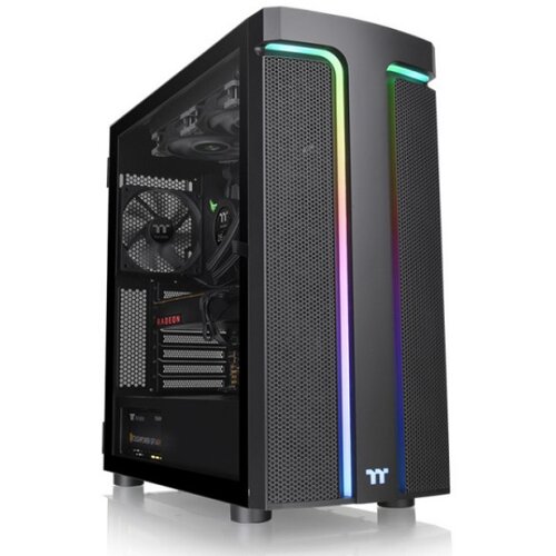 Thermaltake kućište H590 TG ARGB Mid tower, 2x RGB strips, tempered glass, SPCCID: EK000558147 Cijene