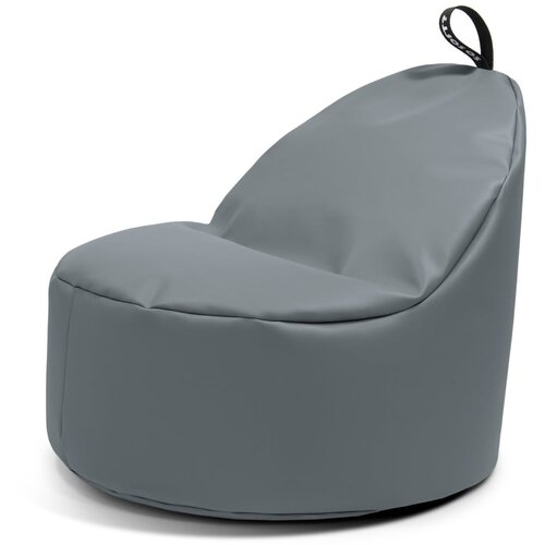 So Soft? Siva vreča za sedenje iz umetnega usnja Round XL – Cene