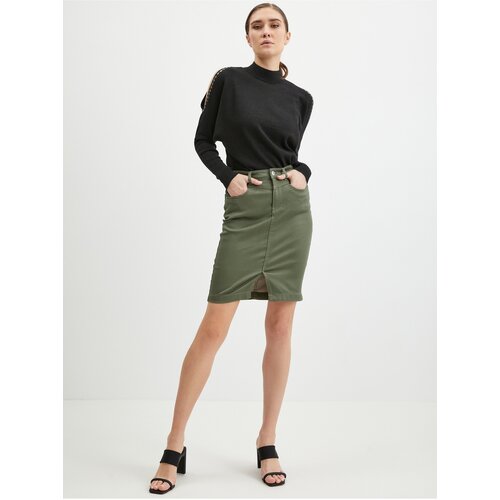 Orsay Black Ladies Sweater with Necklines - Women Slike