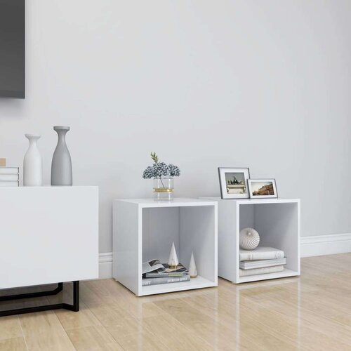 TV ormarići 2 kom bijeli 37 x 35 x 37 cm od iverice Cijene