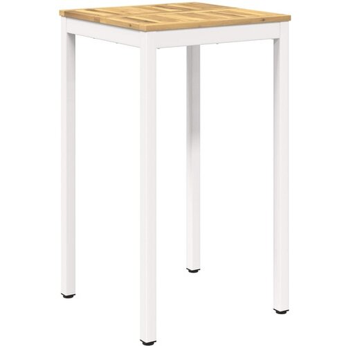 vidaXL Stol za bar u vrtu NAARDEN Bijela 60 x 60 5 x 105 cm - Bijela 60 x 60 5 x 105 cm Cijene
