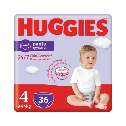 Huggies pelene za decu pants 4 9-14KG 36/1 Slike