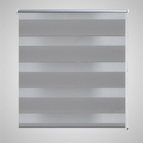 VidaXL Črtasti Zebra Rolo / Senčilo velikost 80 x 150 cm Siva barva Slike