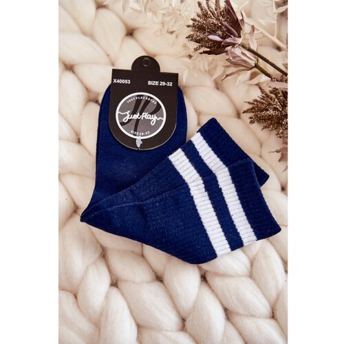 Kesi Youth Cotton Sports Socks Navy blue Slike