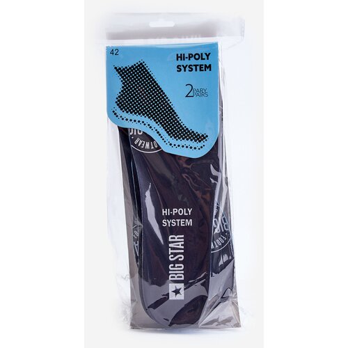 Big Star Insoles Shoes BIG STAR Memory Foam System 2 Pairs Black Cene