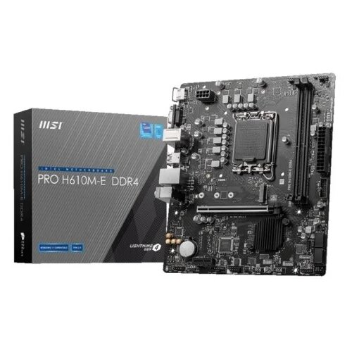 MSI PRO H610M-E DDR4 Micro ATX Socket 1700 Cijene