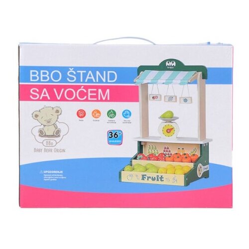Bbo drvena igracka stand sa vocem ( GB-095 ) Cene