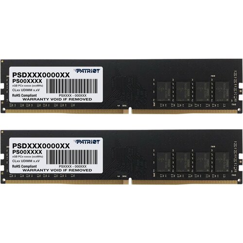Patriot, Apacer Signature Line 16GB Kit (2x8GB) DDR4-3200 DIMM PC4-25600 CL22, 1.2V Slike