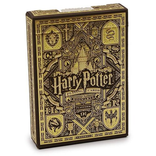Theory11 igraće karte Harry Potter - Yellow (HufflePuff) Slike