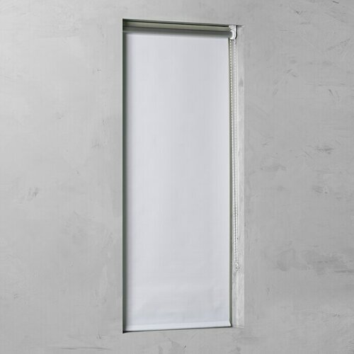 Rolo Basic (175 x 100 cm, bel, poliester) Slike