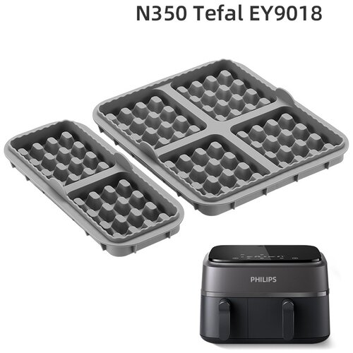INF Komplet silikonskih modelčkov za pi&scaron;kote - 192 vafljev - za Philips Grey, (5000249122) Cene