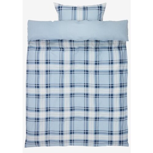  Posteljina flanel 140x200 plava DS Cene