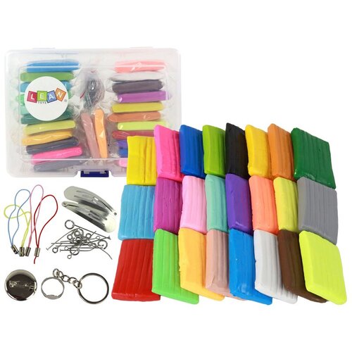  Set of Clay Modeling Clay 24 Colors Accessories Cene