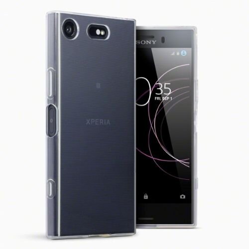 Nillkin ultra tanek silikonski ovitek za sony xperia XZ1 compact - prozoren Slike