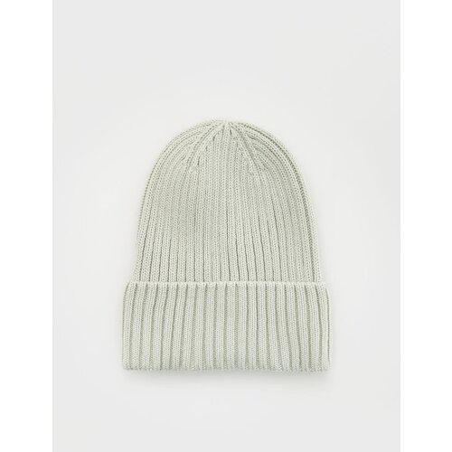 Reserved beanie iz strukturirane tkanine - svetlo siva Cene