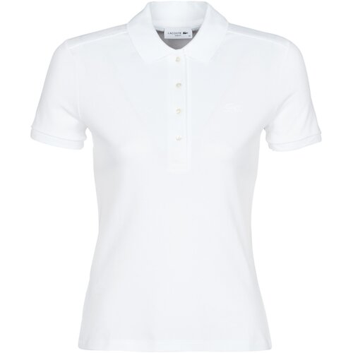 Lacoste Polo majice kratki rokavi ADRIANNO Bela Slike