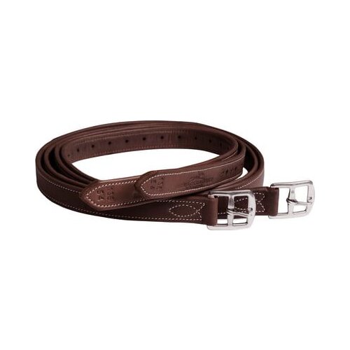 Schockem&amp;ouml;hle Sports Usnje za stremena Chantilly, espresso/cream/silver Slike