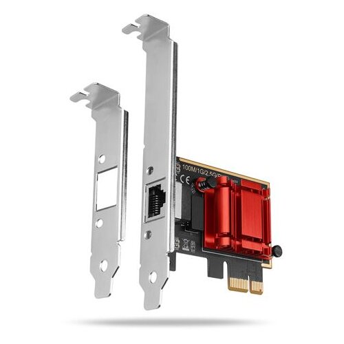 Axagon PCEE-G25 PCIE 2.5 GIGABIT ETHERNET Slike