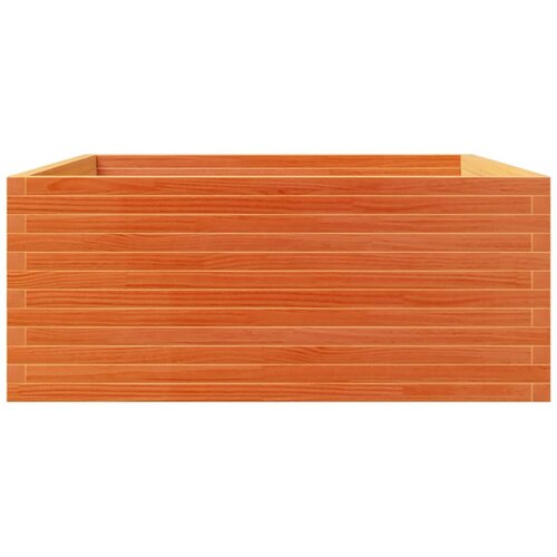  Vrtna sadilica vo&amp;scaron;tano smeđe boje 110x110x49,5 cm od borovine Slike