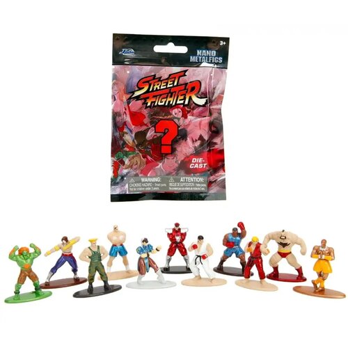 Jada Toys Street Fighter iznenađenje nano metal figurice 1 komad - Simba Toys Cijene