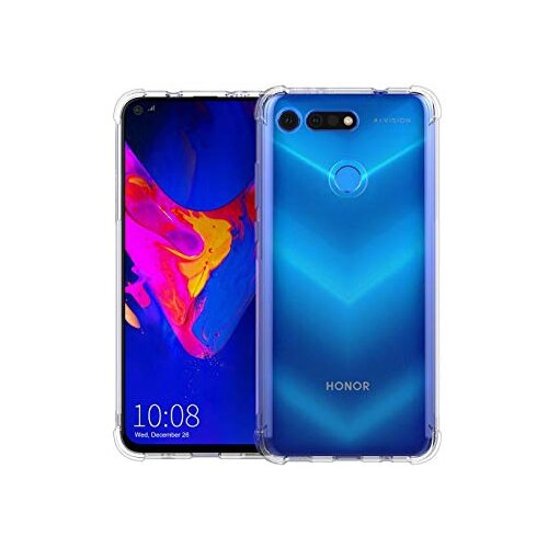  Silikonski ovitek ANTISHOCK za Honor V20 - prozoren Slike