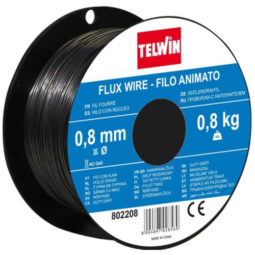 Telwin Žica za zavarivanje PRA&amp;Scaron;KOM PUNJENA 0.8 MM /0,8 KG Slike