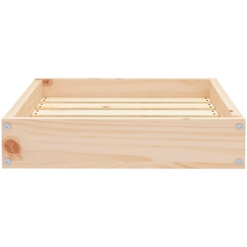  Krevet za pse 51,5 x 44 x 9 cm od masivne borovine Slike