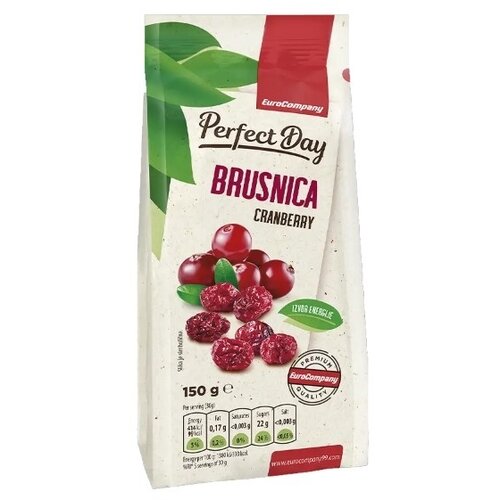 Eurocompany Suve brusnica Perfect day 150g Cene