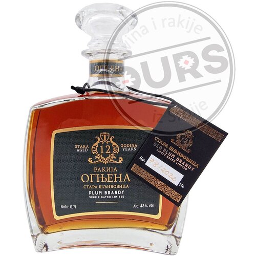  Ognjena Šljiva 12yo 0,7L Cene