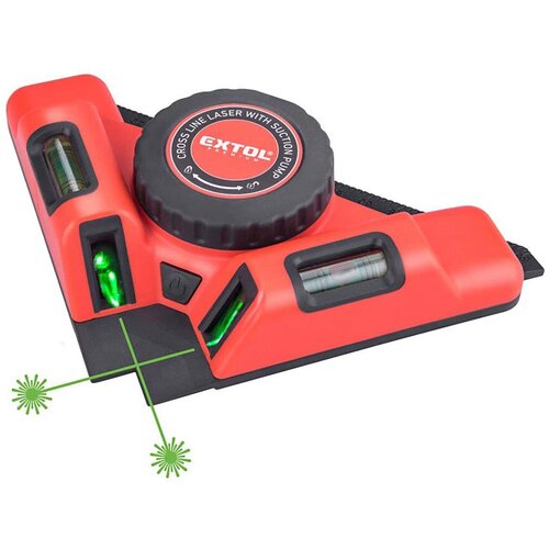 Extol Premium Laserski ugaonik 90&deg; sa električnim vakuumskim modulom 5V/1000 mAh Cene