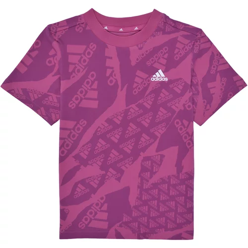 Adidas Majice s kratkimi rokavi LK CAMLOG Vijolična
