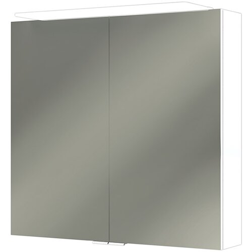 CAMARGUE kupaonski ormarić s LED ogledalom Vela (&amp;Scaron; x V: 72 x 68,5 cm, S osvjetljenjem, MDF, Bijele boje) Slike