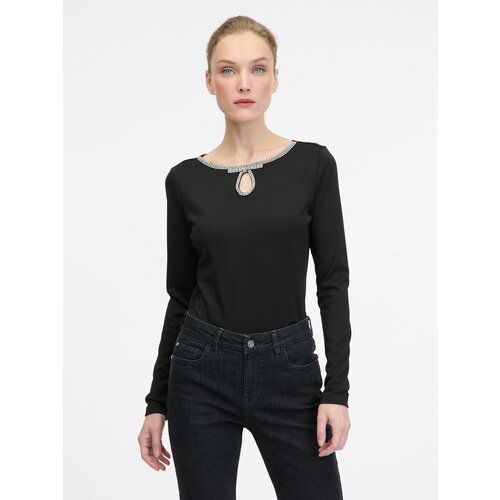 Orsay Black women&amp;#039;s long sleeve blouse - Ladies Slike