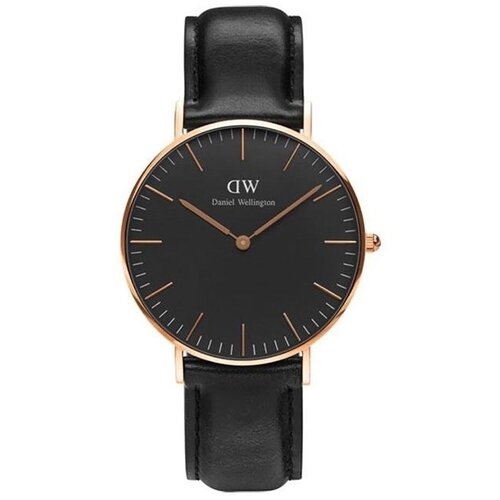 Daniel Wellington Analogne ure ty297240 Črna Cene