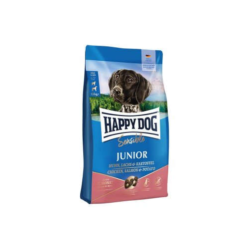 Happy Dog hrana za pse Junior Sensitive Losos&Krompir 4kg Cene