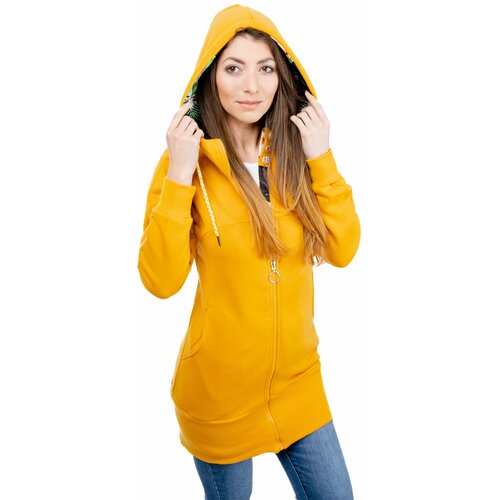 Glano Women's Stretch Sweatshirt - yellow Cene