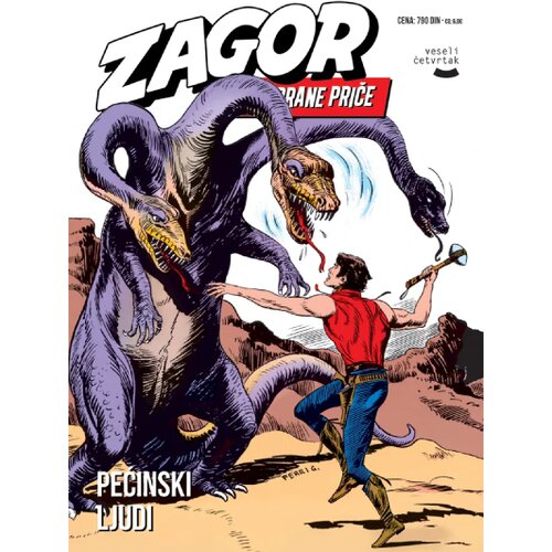Veseli četvrtak Grupa autora - Zagor odabrane priče 75 - Pećinski ljudi Cene