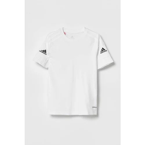 Adidas Otroška kratka majica bela barva