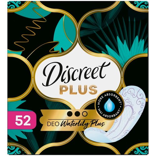 Discreet waterlilly dnevni ulošci, 52 komada Slike