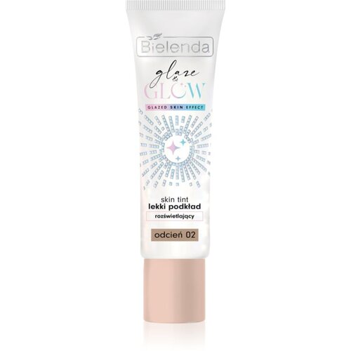Bielenda GLAZE & GLOW lahki tekoči puder s posvetlitvenim učinkom odtenek 02 30 g Cene