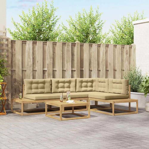  Set vanjskih sofa s jastukom Bijela 79 x 79 x 37 cm Poliester Cene
