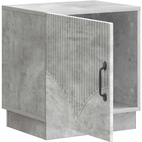  Noćni ormarić 2 pcs Betonska siva 43 x 34,5 x 47 cm Slike