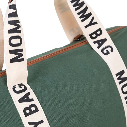 Childhome Mommy Bag Canvas Green torba za previjanje 55 x 30 x 40 cm 1 kom Slike