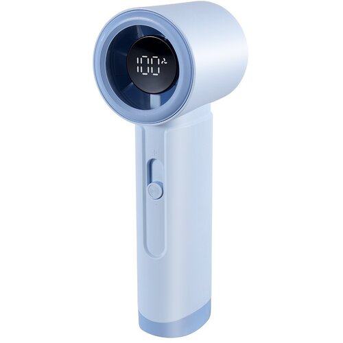 INF Digitalni turbo ročni mini ventilator z LED zaslonom, USB-C Blue, (5000286494) Cene