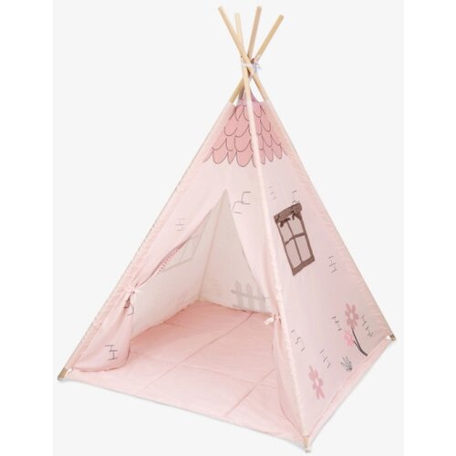 Kikka Boo KikkaBoo Drveni šator sa prostirkom Pink House ( KKB10383 ) Cene