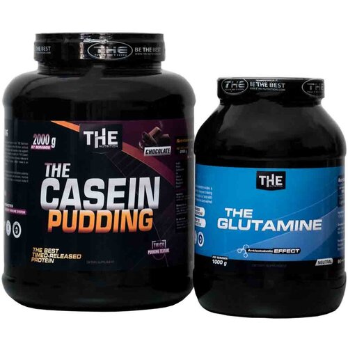 The Nutrition the glutamin 1 kg+the casein 2kg Cene